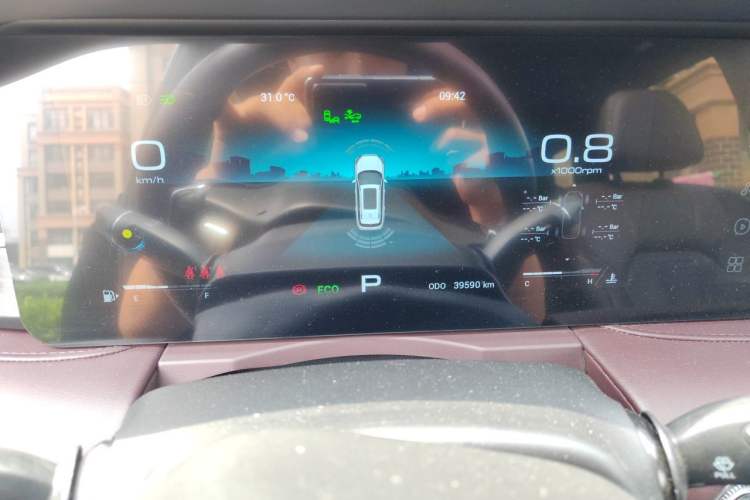 Used JETOUR X90 2023 Zilong 2.0T DCT Wushen Edition 7-Seater Instrument Cluster