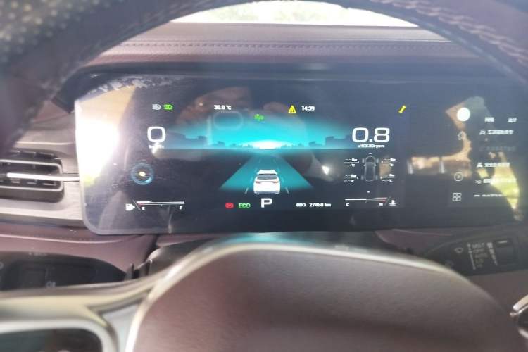 Used JETOUR X90 2023 Zilong 2.0T DCT Changsheng Edition 7-Seater Instrument Cluster
