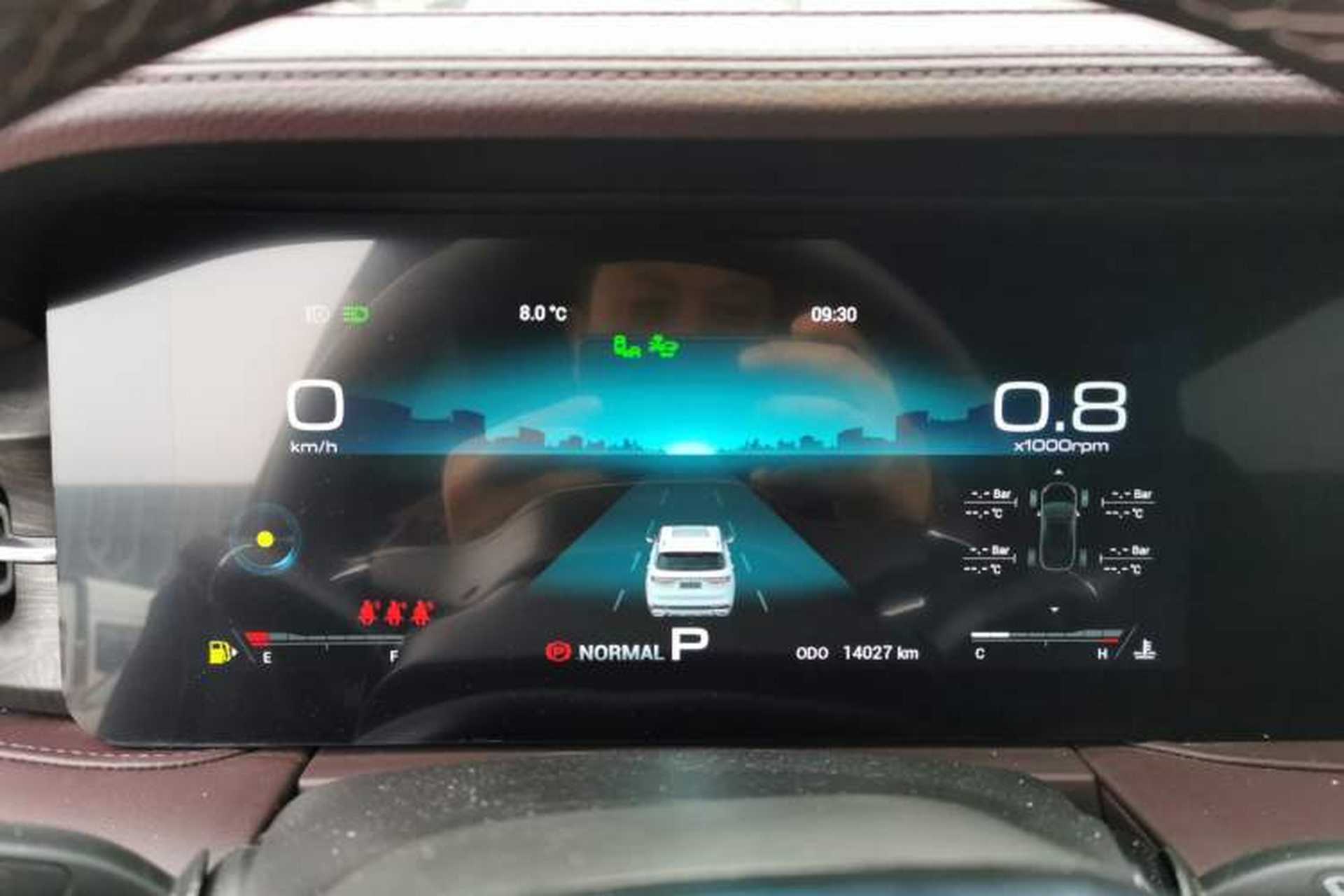 Used JETOUR X90 2023 Zilong 2.0T DCT Wushen Edition 5 Seats Instrument Cluster
