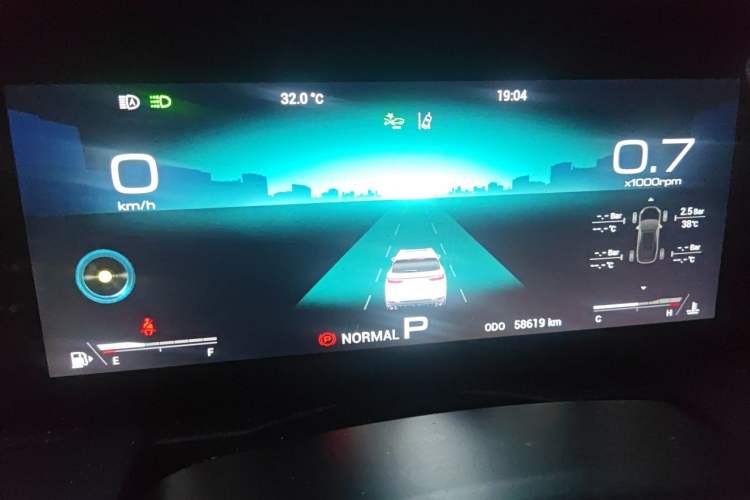 Used JETOUR X90 2023 Zilong 2.0T DCT Changsheng Edition 5-seater Instrument Cluster