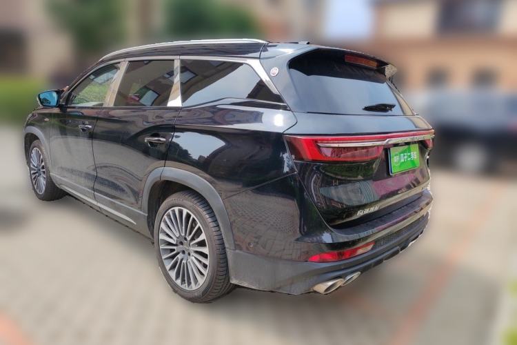 Used JETOUR X90 2023 Zilong 2.0T DCT Wushen Edition 7-Seater Rear Left 45 Deg