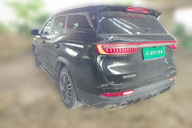 Used JETOUR X90 2023 Zilong 2.0T DCT Changsheng Edition 7-Seater Rear Left 45 Deg