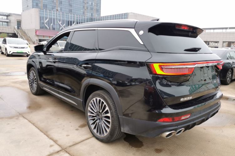 Used JETOUR X90 2023 Zilong 2.0T DCT Wushen Edition 5 Seats Rear Left 45 Deg