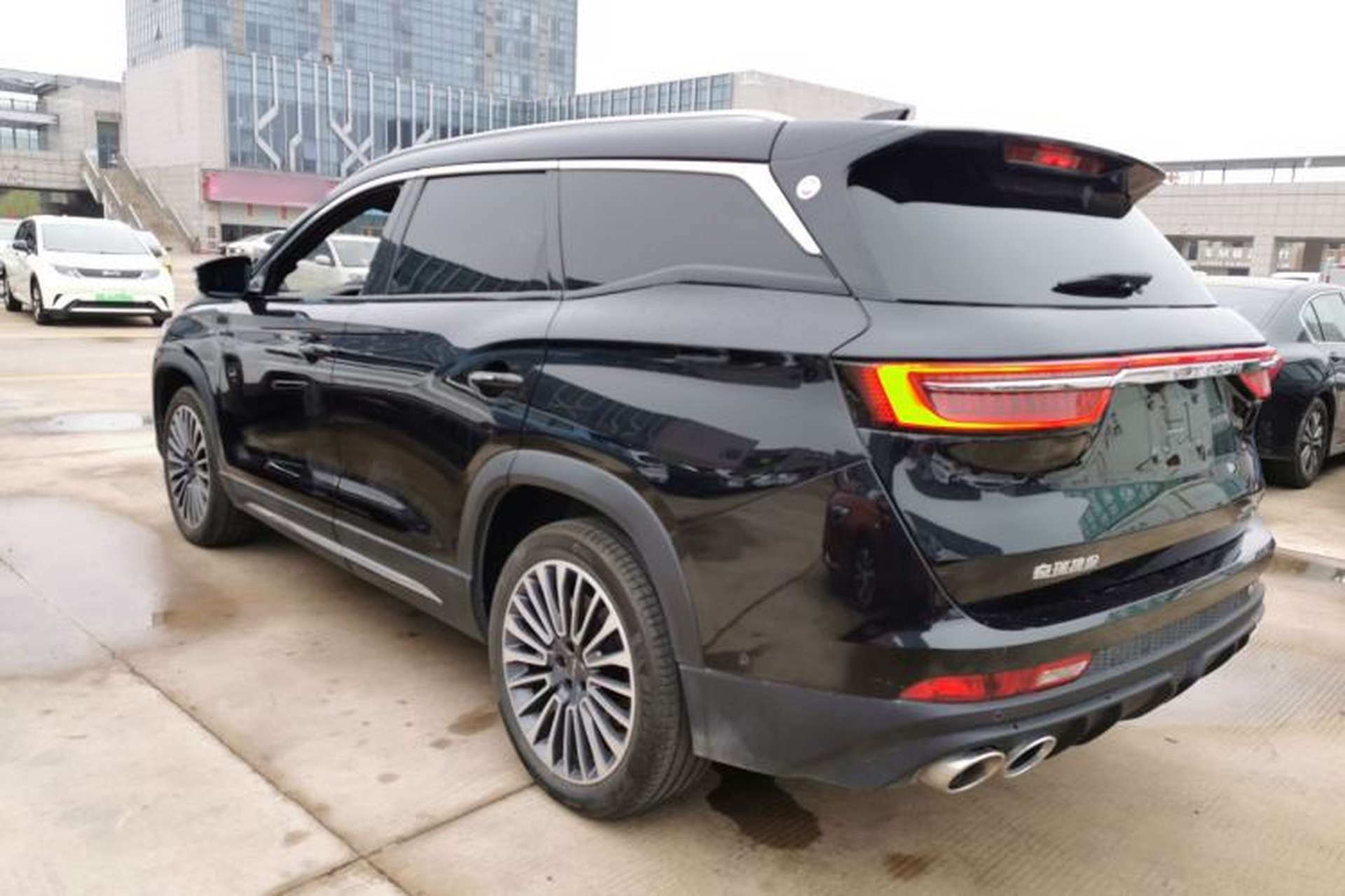 Used JETOUR X90 2023 Zilong 2.0T DCT Wushen Edition 5 Seats Rear Left 45 Deg