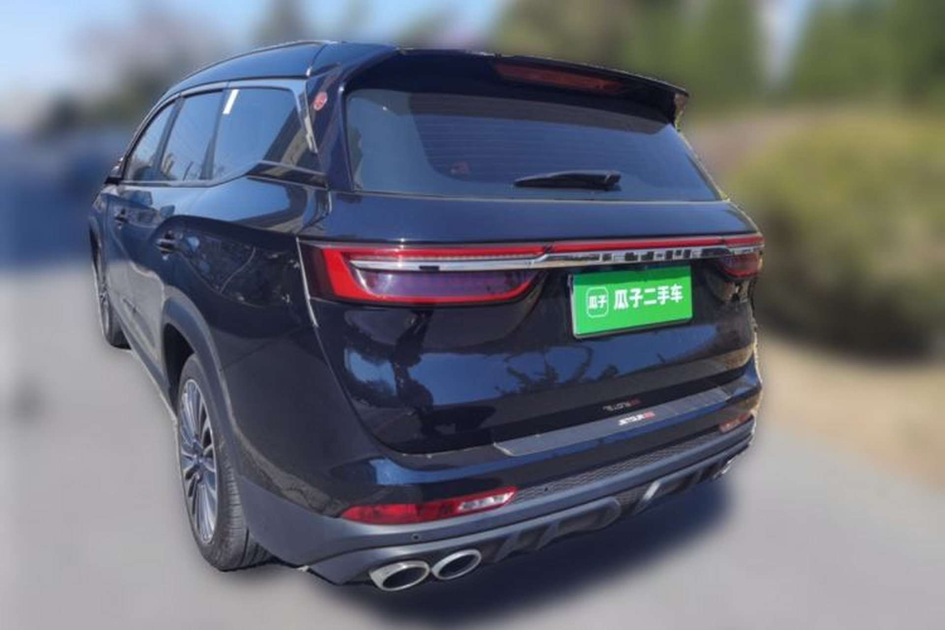 Used JETOUR X90 2023 Zilong 2.0T DCT Wushen Edition 7-Seater Rear Left 45 Deg