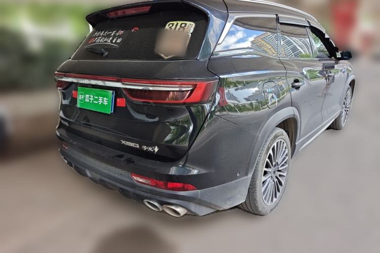 Used JETOUR X90 2023 Zilong 2.0T DCT Wushen Edition 7-Seater Rear Right 45 Deg