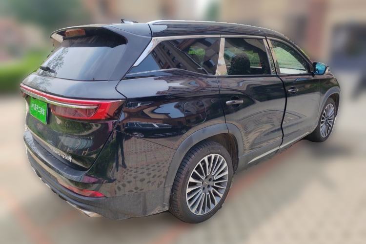 Used JETOUR X90 2023 Zilong 2.0T DCT Wushen Edition 7-Seater Rear Right 45 Deg