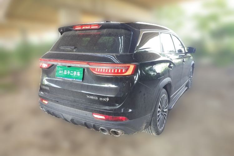 Used JETOUR X90 2023 Zilong 2.0T DCT Changsheng Edition 7-Seater Rear Right 45 Deg