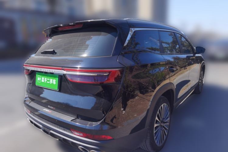 Used JETOUR X90 2023 Zilong 2.0T DCT Wushen Edition 7-Seater Rear Right 45 Deg