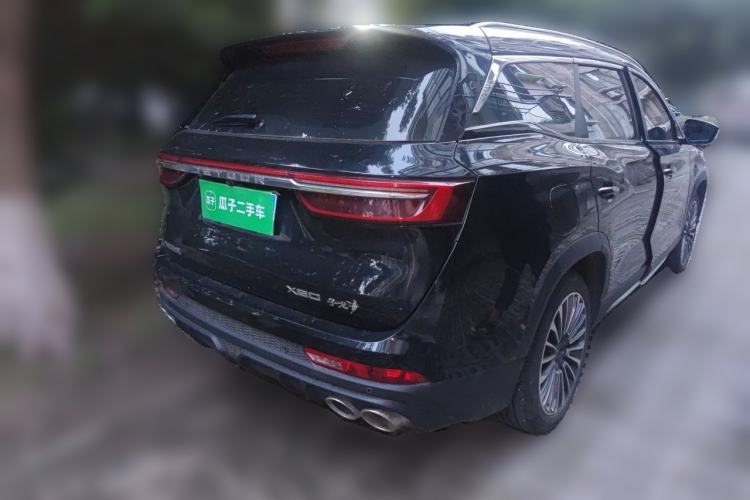 Used JETOUR X90 2023 Zilong 2.0T DCT Changsheng Edition 5-seater Rear Right 45 Deg