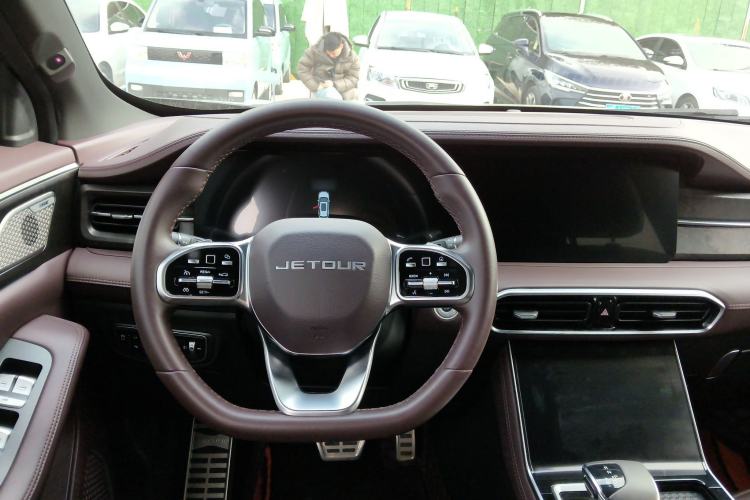 Used JETOUR X90 2023 Zilong 2.0T DCT Wushen Edition 7-Seater Steering Wheel