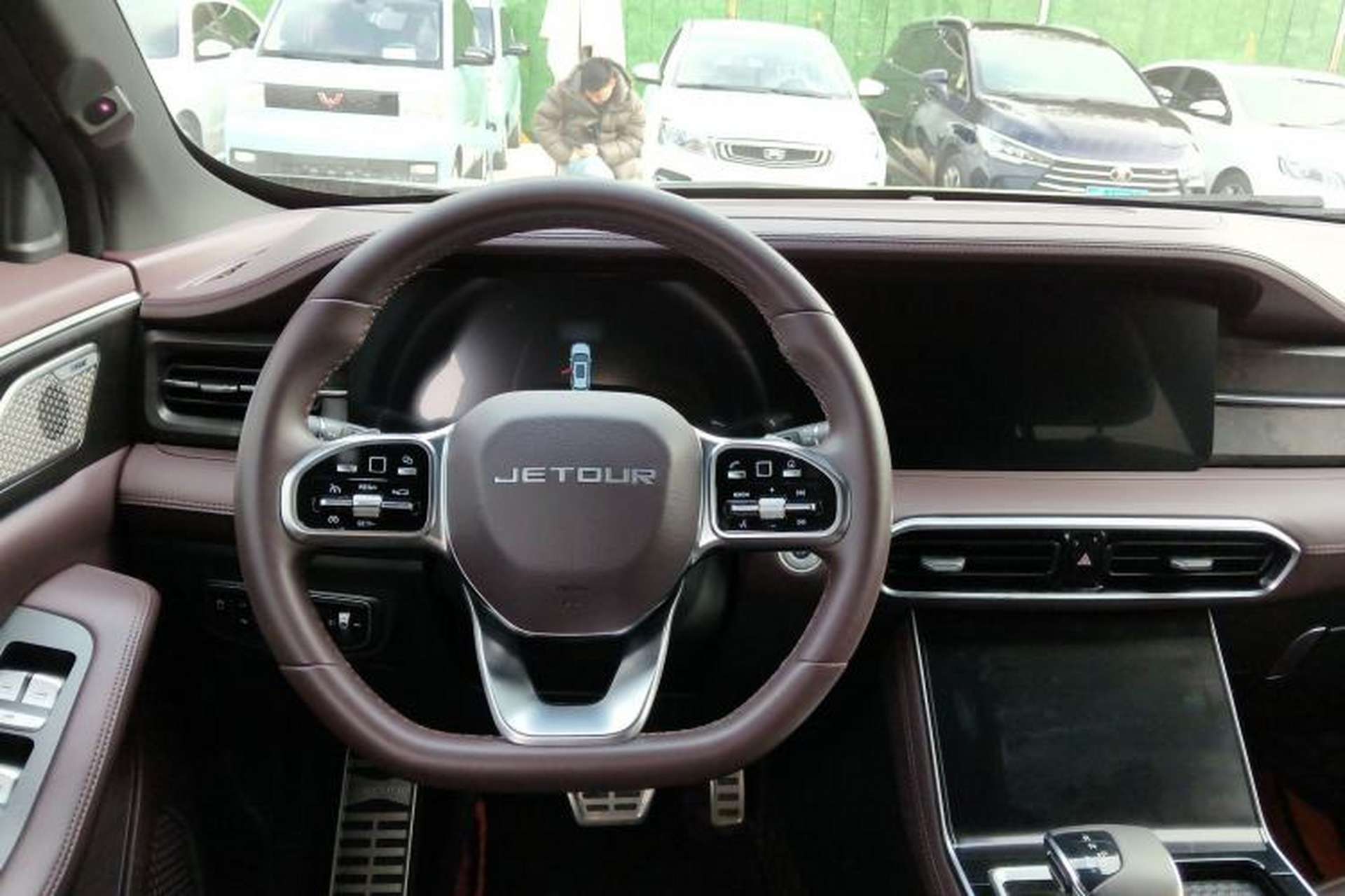 Used JETOUR X90 2023 Zilong 2.0T DCT Wushen Edition 7-Seater Steering Wheel