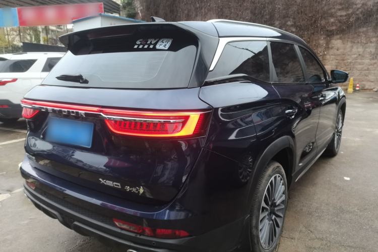 Used JETOUR X90 2023 Zilong 2.0T DCT Changsheng Edition 5-seater Rear Right 45 Deg