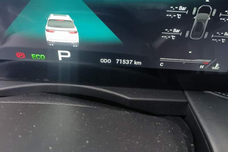 Used JETOUR X90 2023 Zilong 2.0T DCT Tiger威 Edition 5-seater Odometer Close Up