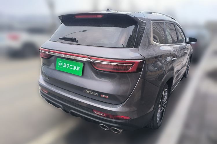 Used JETOUR X90 2023 Zilong 2.0T DCT Tiger威 Edition 5-seater Rear Right 45 Deg