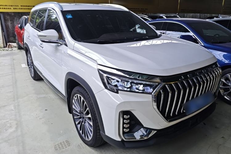 Used JETOUR X90 2023 Zilong 2.0T DCT Changsheng Edition 7-Seater Front Right 45 Deg
