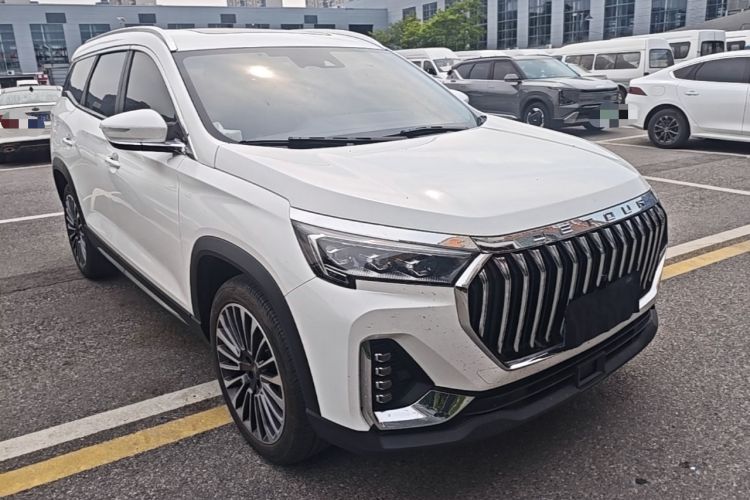 Used JETOUR X90 2023 Zilong 2.0T DCT Changsheng Edition 7-Seater Front Right 45 Deg