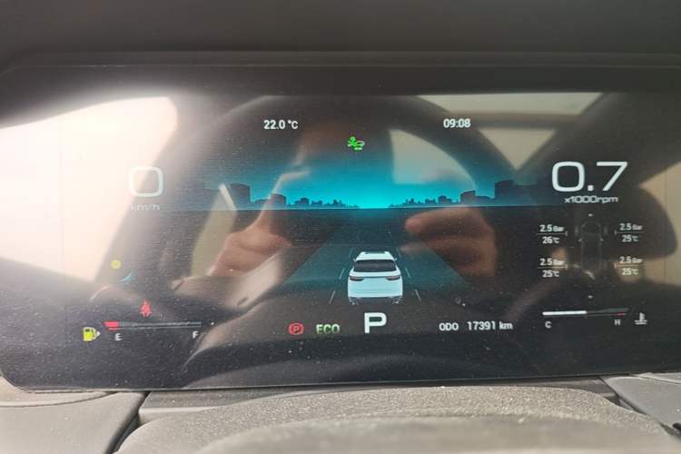 Used JETOUR X90 2023 Zilong 2.0T DCT Changsheng Edition 7-Seater Instrument Cluster