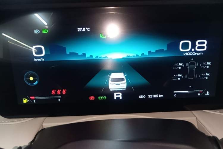 Used JETOUR X90 2023 Zilong 2.0T DCT Wushen Edition 7-Seater Instrument Cluster