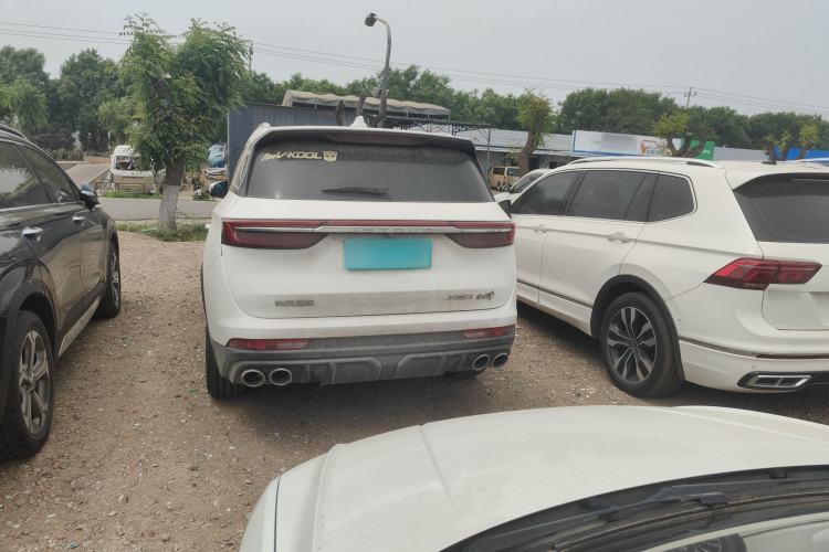 Used JETOUR X90 2023 Zilong 2.0T DCT Wushen Edition 5 Seats Rear