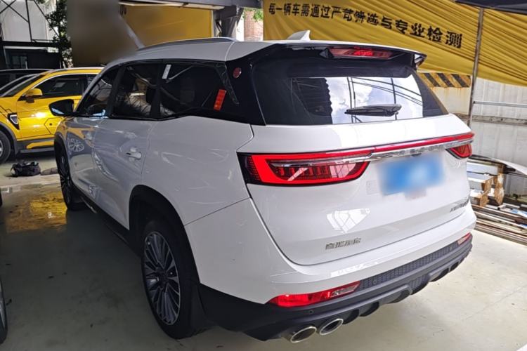 Used JETOUR X90 2023 Zilong 2.0T DCT Changsheng Edition 7-Seater Rear Left 45 Deg