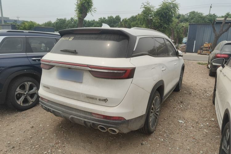 Used JETOUR X90 2023 Zilong 2.0T DCT Wushen Edition 5 Seats Rear Right 45 Deg