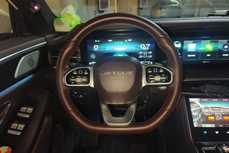 Used JETOUR X90 2023 Zilong 2.0T DCT Wushen Edition 5 Seats Steering Wheel