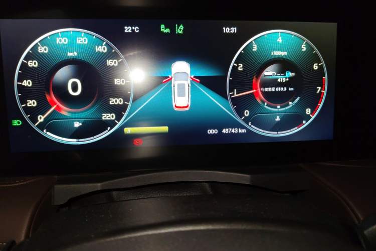 Used JETOUR X90 PLUS 2021 1.5T Manual "Yangfang" 5-Seater Instrument Cluster