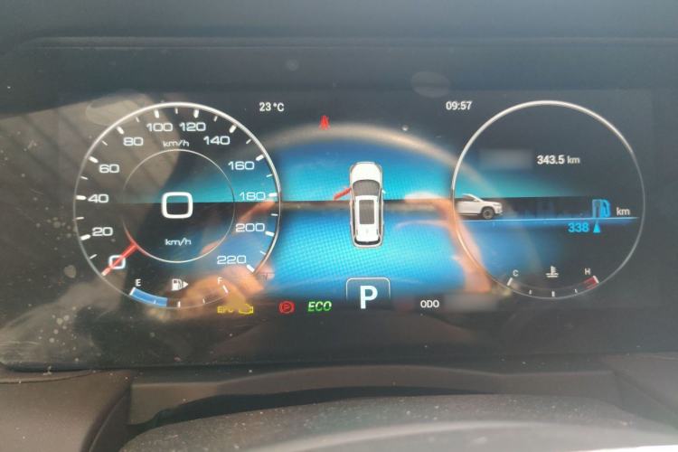 Used JETOUR X90 PLUS 2023 Facelift 1.6TD DCT Villa 7-Seater Instrument Cluster