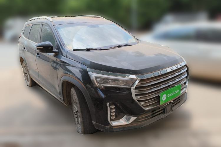 Used JETOUR X90 PLUS 2021 1.5T Manual Villa 7-Seater Front Right 45 Deg