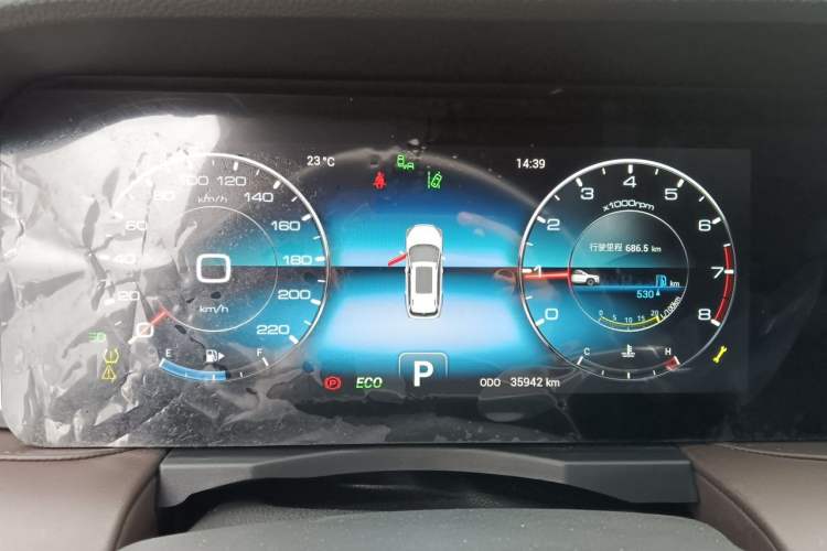 Used JETOUR X90 PLUS 2021 1.6TD DCT Villa 7-Seater Instrument Cluster