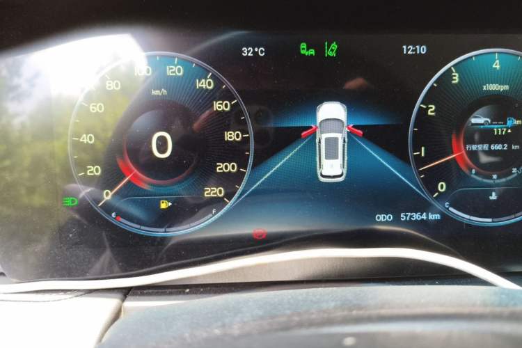 Used JETOUR X90 PLUS 2021 1.5T Manual Villa 7-Seater Instrument Cluster