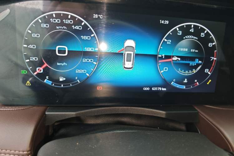 Used JETOUR X90 PLUS 2021 1.5T Manual Villa 7-Seater Instrument Cluster