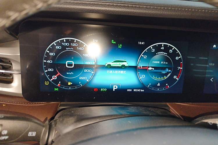 Used JETOUR X90 PLUS 2021 1.6TD DCT Villa 5 Seats Instrument Cluster