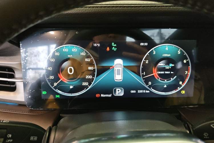 Used JETOUR X90 PLUS 2021 1.6TD DCT Estate 7-Seater Instrument Cluster
