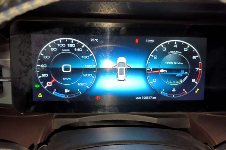 Used JETOUR X90 PLUS 2021 1.5T Manual "Yangfang" 5-Seater Instrument Cluster