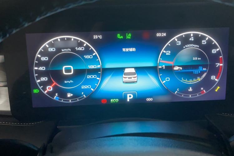Used JETOUR X90 PLUS 2021 1.5T DCT Courtyard 5-Seater Instrument Cluster