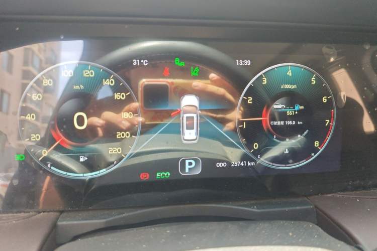 Used JETOUR X90 PLUS 2021 1.6TD DCT Villa 7-Seater Instrument Cluster