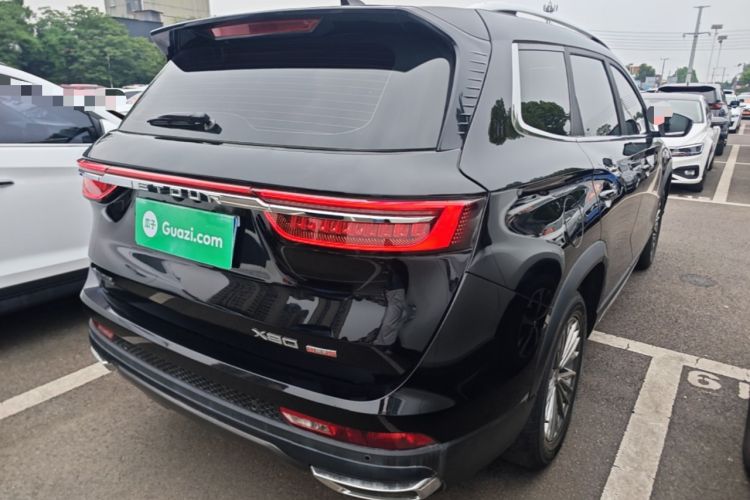 Used JETOUR X90 PLUS 2021 1.5T Manual Villa 7-Seater Rear Right 45 Deg