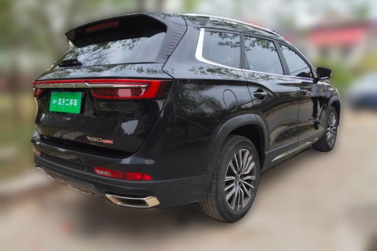 Used JETOUR X90 PLUS 2021 1.6TD DCT Villa 5 Seats Rear Right 45 Deg
