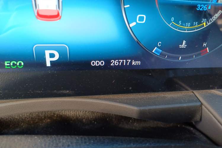 Used JETOUR X90 PLUS 2021 1.6TD DCT Villa 7-Seater Odometer Close Up