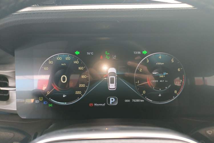 Used JETOUR X90 PLUS 2021 1.6TD DCT Estate 5-seater Instrument Cluster