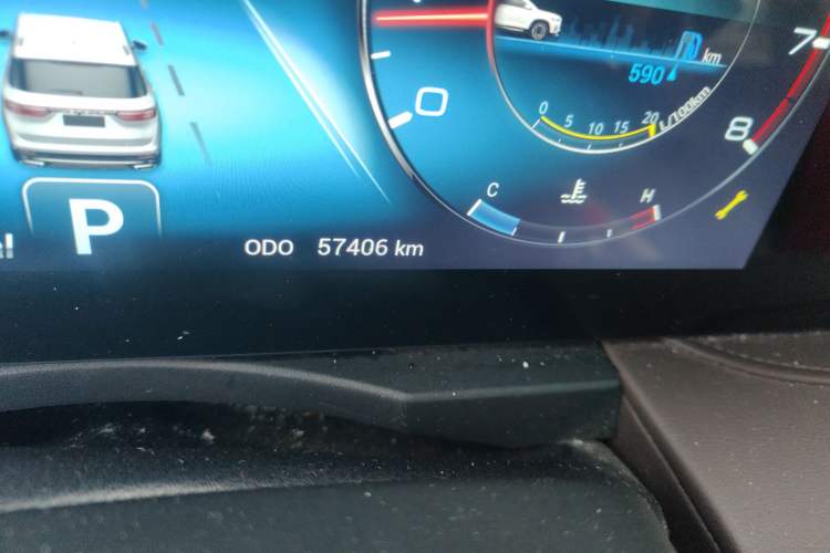 Used JETOUR X90 PLUS 2021 1.6TD DCT Villa 7-Seater Odometer Close Up