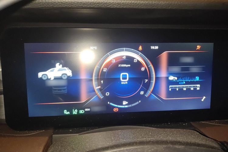 Used JETOUR X90 PLUS 2021 1.5T Manual Villa 7-Seater Instrument Cluster