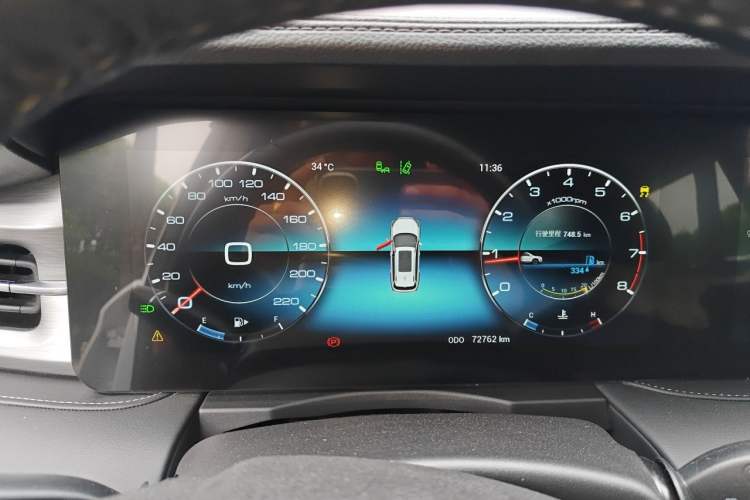 Used JETOUR X90 PLUS 2021 1.5T Manual "Yangfang" 5-Seater Instrument Cluster