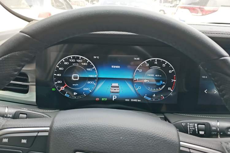 Used JETOUR X90 PLUS 2021 1.6TD DCT Villa 7-Seater Instrument Cluster