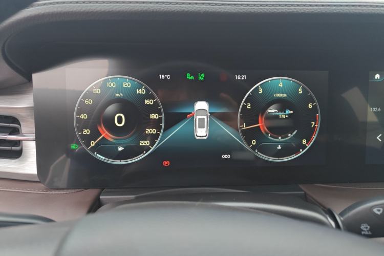 Used JETOUR X90 PLUS 2021 1.5T Manual Fudi 5-Seater Instrument Cluster