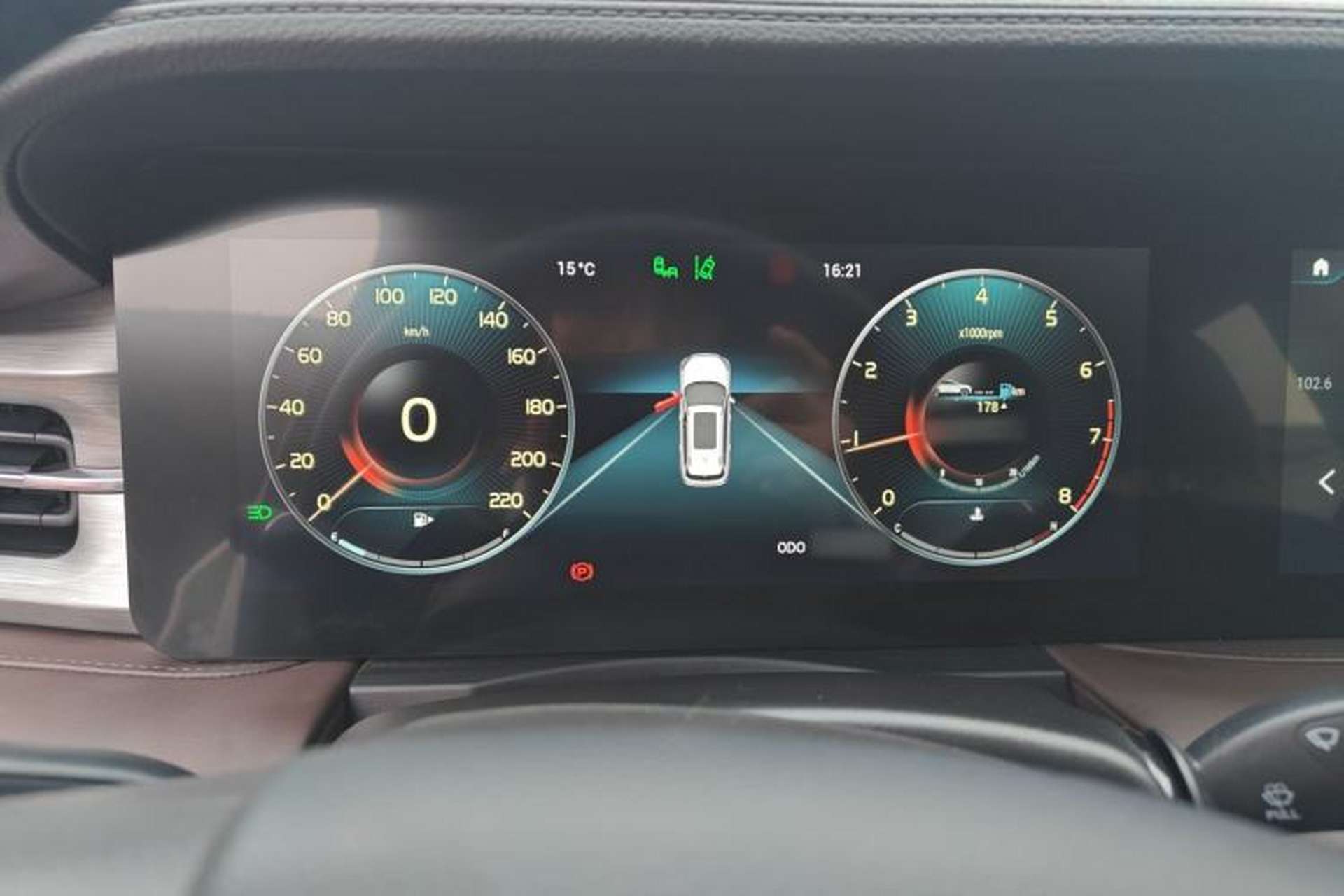 Used JETOUR X90 PLUS 2021 1.5T Manual Fudi 5-Seater Instrument Cluster