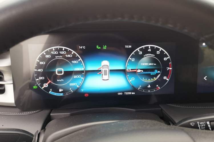 Used JETOUR X90 PLUS 2021 1.5T Manual "Yangfang" 5-Seater Instrument Cluster
