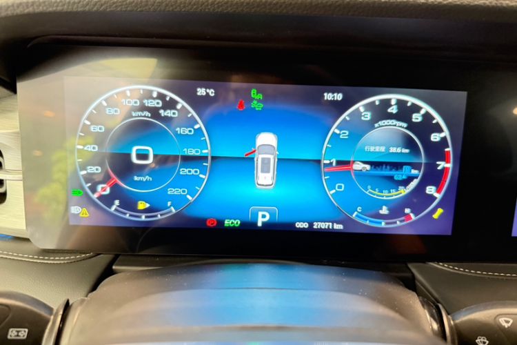 Used JETOUR X90 PLUS 2021 1.6TD DCT Estate 5-seater Odometer Close Up